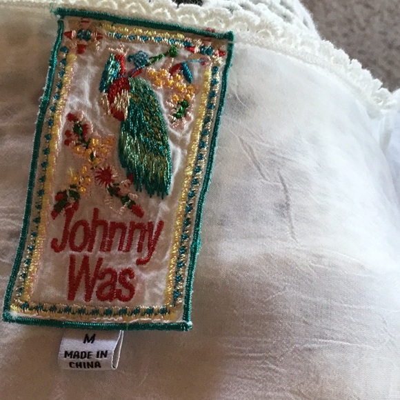 NWOT Johnny Was Dahlia V Neck Top - Picture 5 of 7